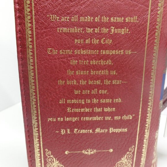 MARY POPPINS Red Wallet Wristlet NWT! - Picture 2 of 4